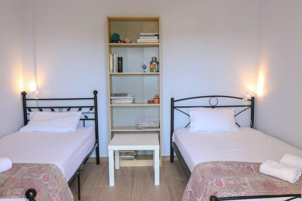 Sunshine House Offering Spectacular Views To Olymp A Apartment Неа Ираклия Екстериор снимка