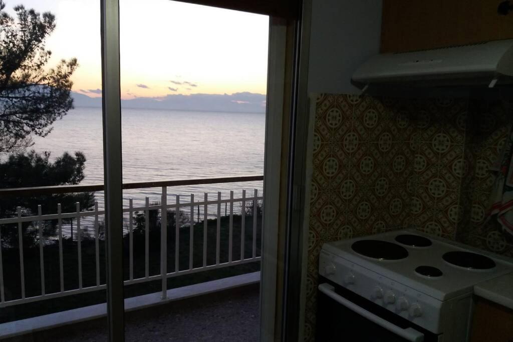 Sunshine House Offering Spectacular Views To Olymp A Apartment Неа Ираклия Екстериор снимка