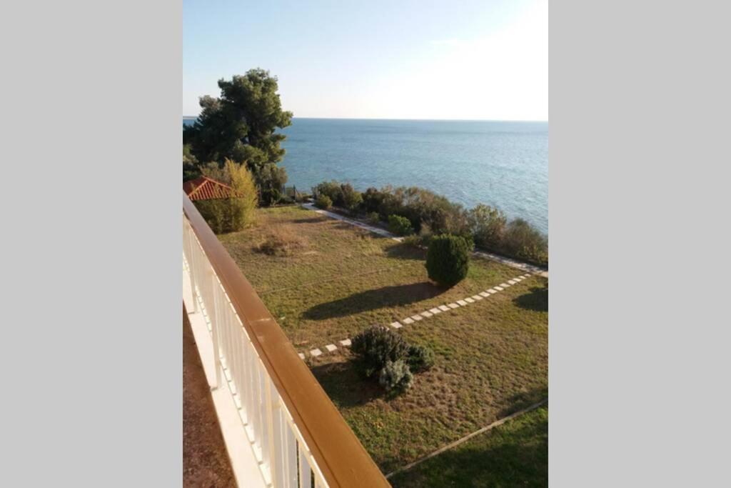 Sunshine House Offering Spectacular Views To Olymp A Apartment Неа Ираклия Екстериор снимка