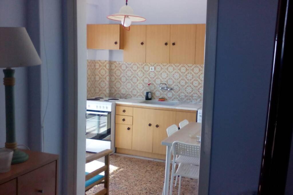 Sunshine House Offering Spectacular Views To Olymp A Apartment Неа Ираклия Екстериор снимка