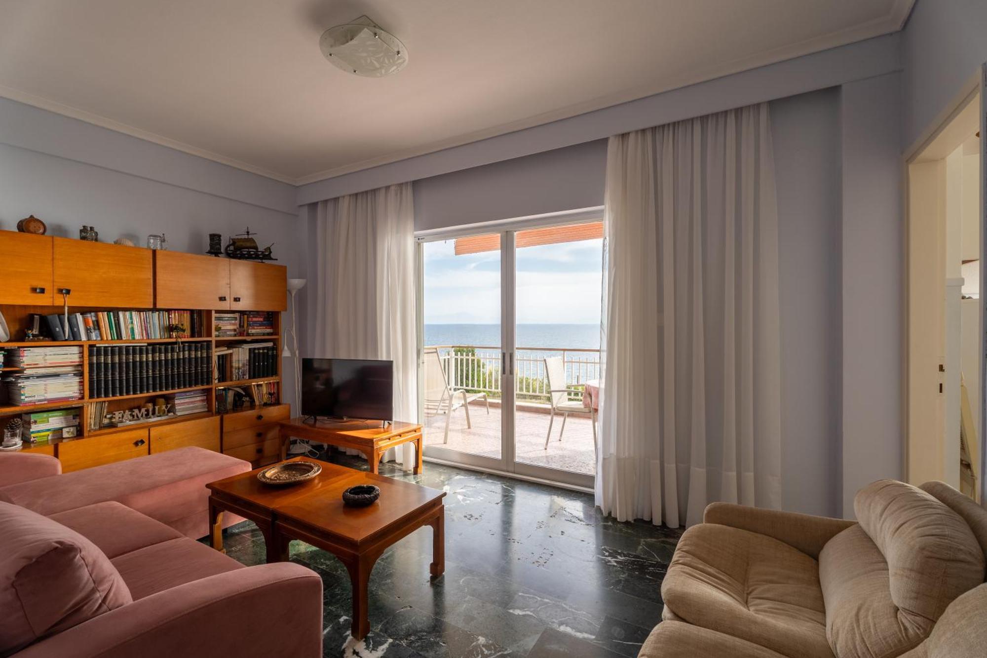 Sunshine House Offering Spectacular Views To Olymp A Apartment Неа Ираклия Екстериор снимка