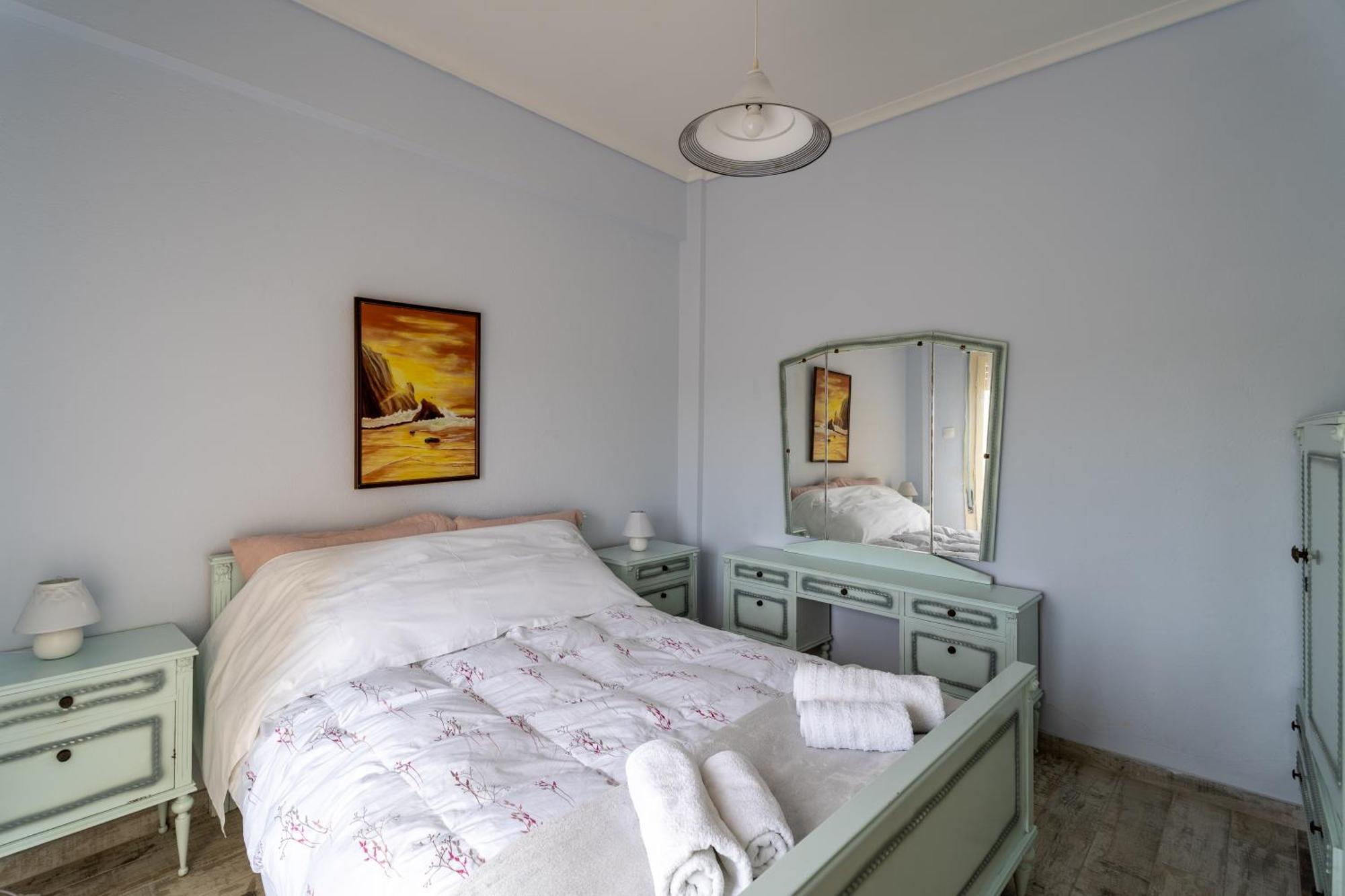 Sunshine House Offering Spectacular Views To Olymp A Apartment Неа Ираклия Екстериор снимка