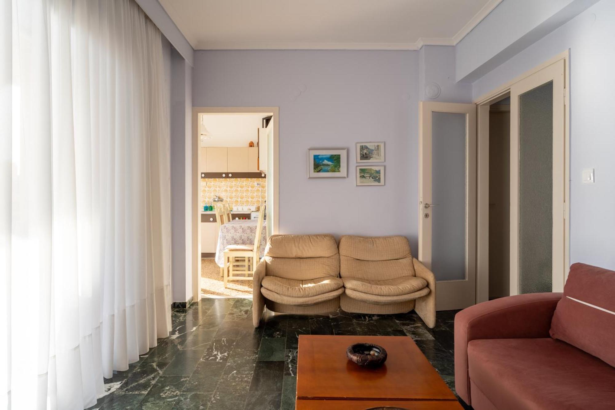 Sunshine House Offering Spectacular Views To Olymp A Apartment Неа Ираклия Екстериор снимка