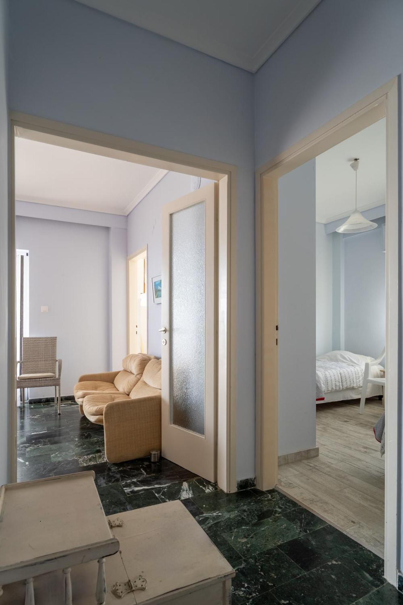 Sunshine House Offering Spectacular Views To Olymp A Apartment Неа Ираклия Екстериор снимка